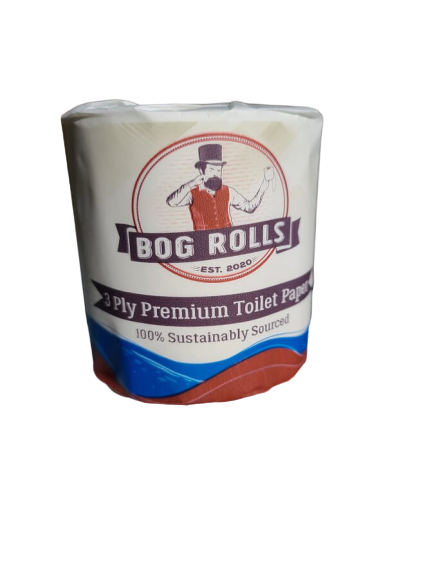 Bogrolls 3 ply toilet paper